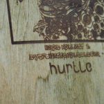 Hurtle Skateboards Stained Maple Signature