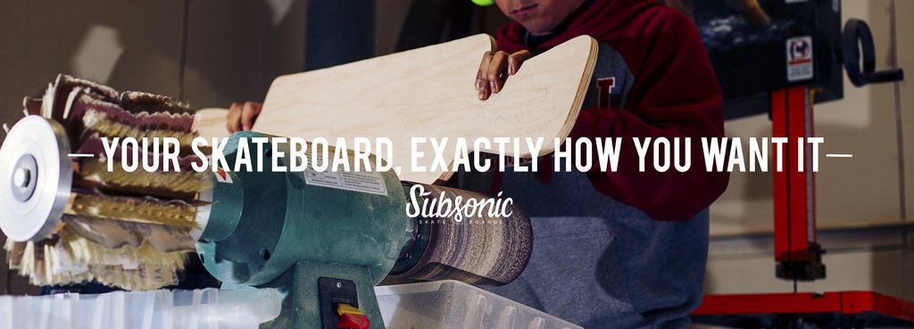 Subsonic Custom Skateboard Builder