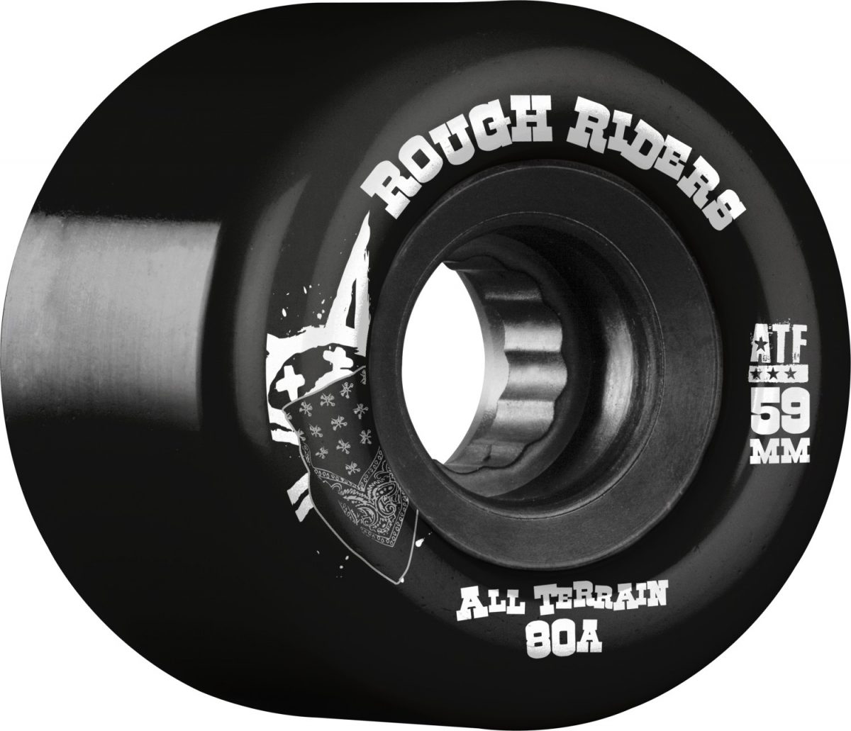 Bones Rough Riders Wheels - Longboard Envy