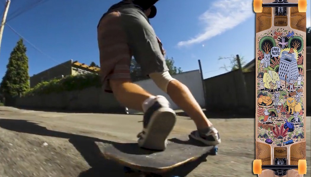 Landyachtz Cheese Grater Longboard Envy