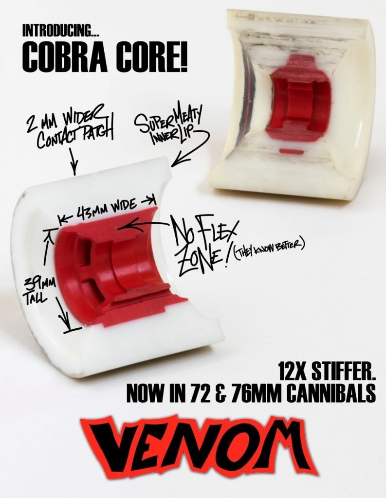 Photo of Venom Wheels Cobra Core Cannibal Ad