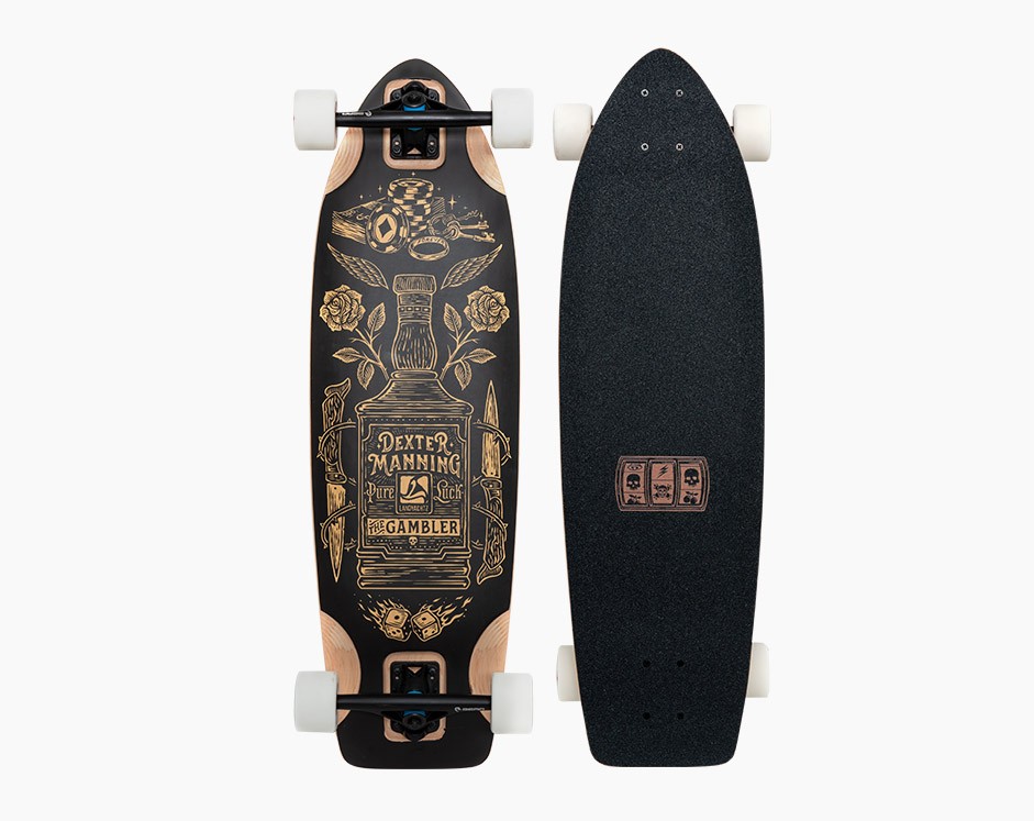2025年 お歳暮・冬ギフト特集 The - Longboards Landyachtz Gambler Envy Longboard - スケートボード