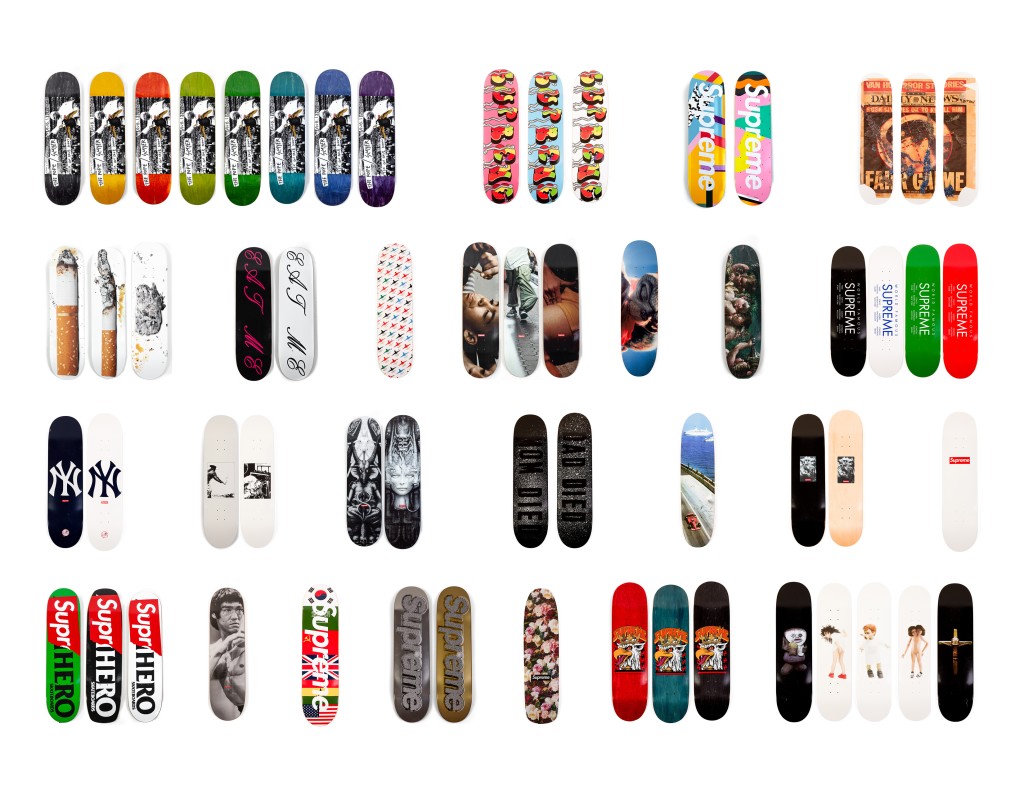 Photo of Supreme Skateboard Collection at Southeby's - #3