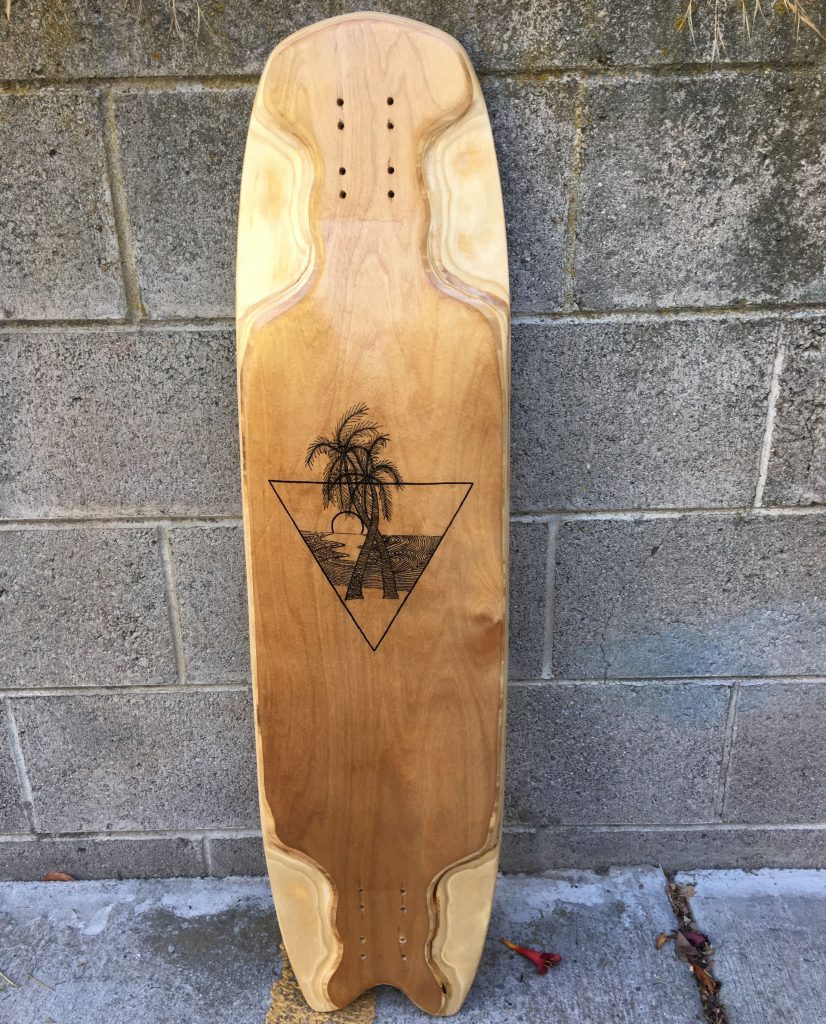 Photo of Ivey Longboards Convergence All Birch Construction