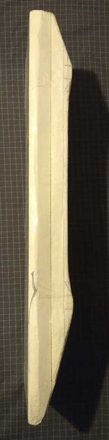 Photo of Side profile of foam mold