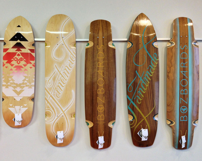 Photo of Examples of Boards made with the Roarockit TAP kit