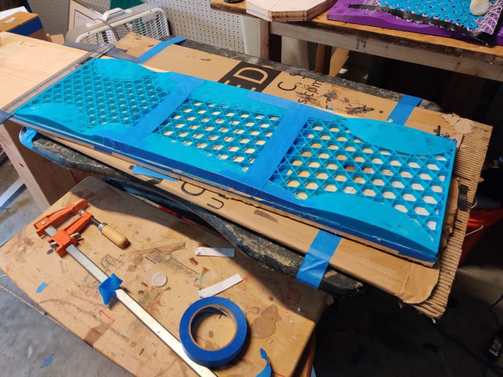 Voxel Boards 3D Printed Mould