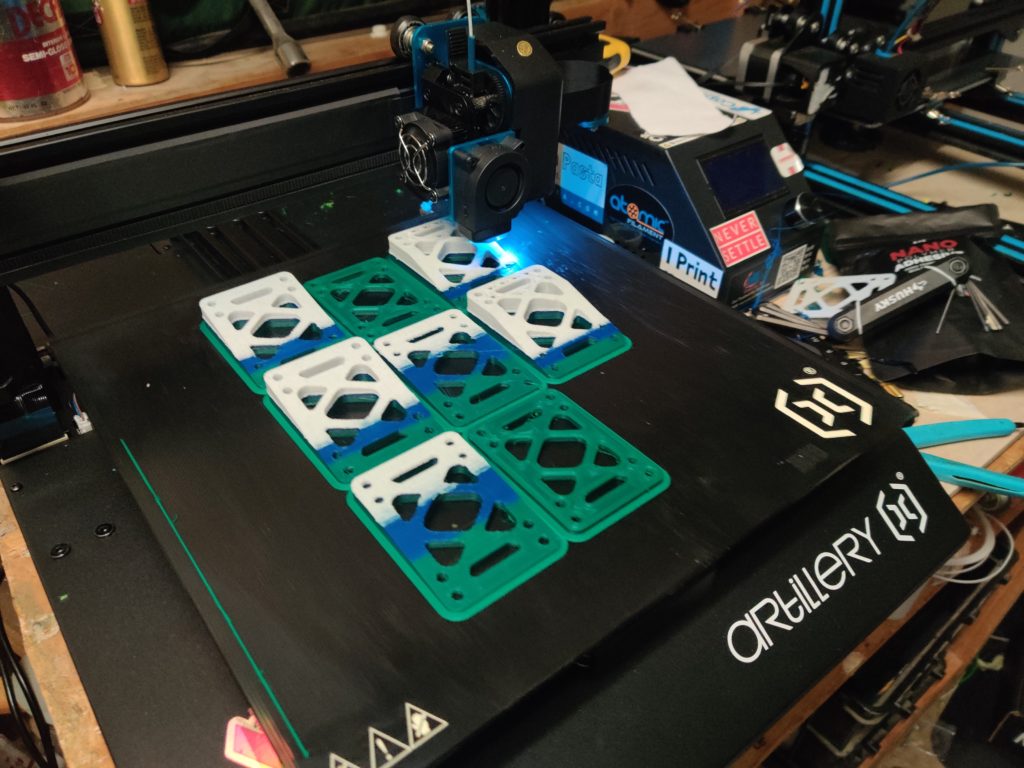 Voxel 3D Printing Risers